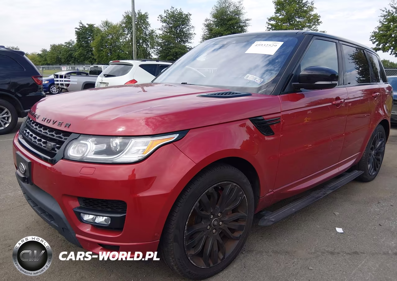 2017 Land Rover Range Rover Sport 3.0L V6 Supercharged Hse Dynamic VIN:SALWV2FV7HA155640 - 2