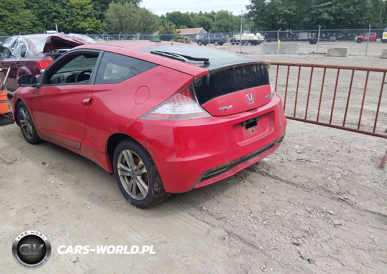 2013 Honda Cr-Z Ex VIN:JHMZF1D62DS001735 - 3