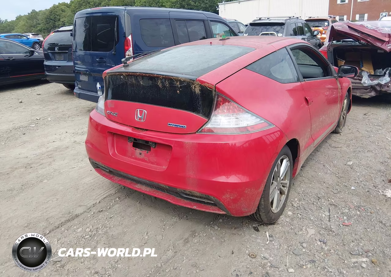2013 Honda Cr-Z Ex VIN:JHMZF1D62DS001735 - 4
