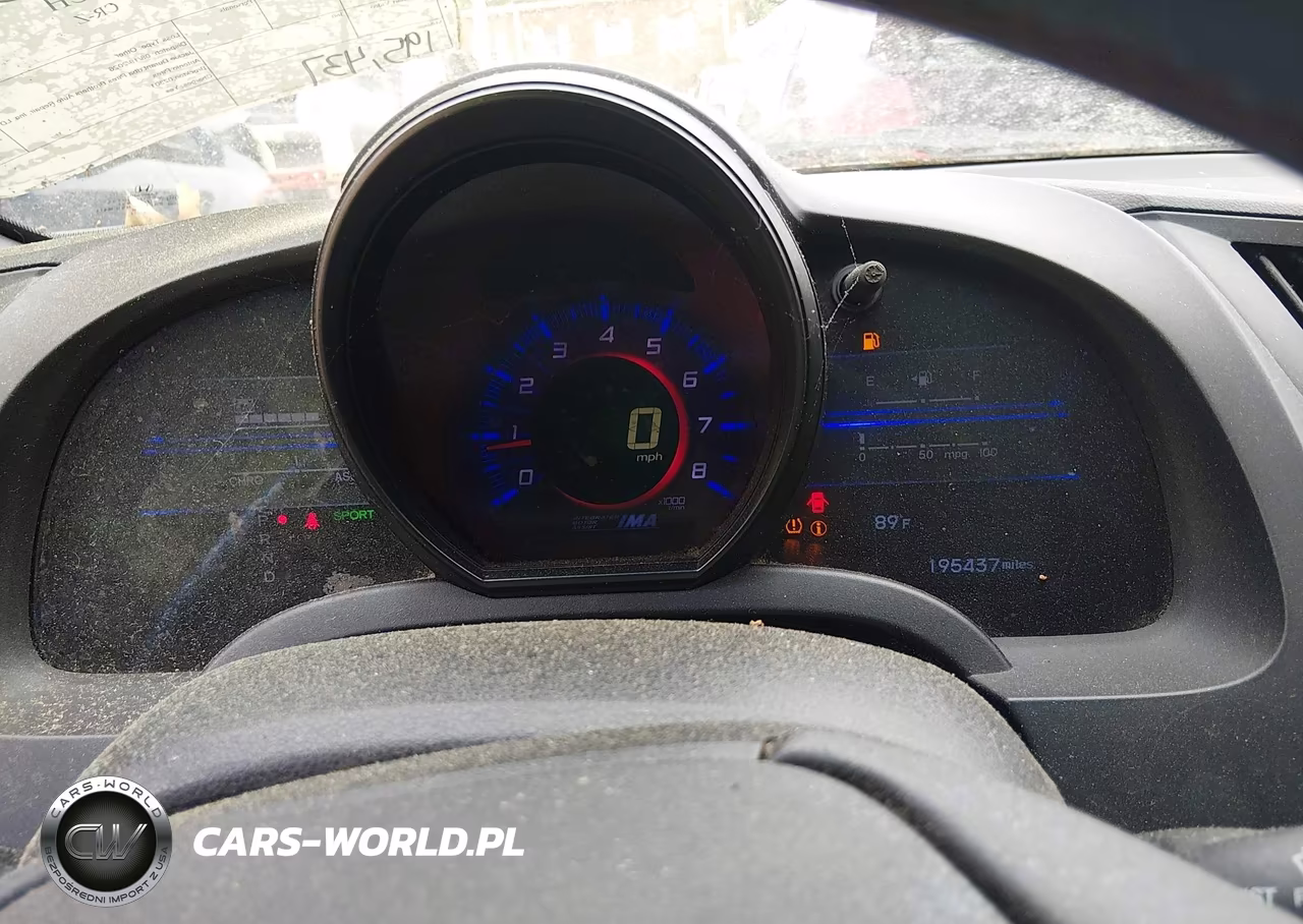2013 Honda Cr-Z Ex VIN:JHMZF1D62DS001735 - 7