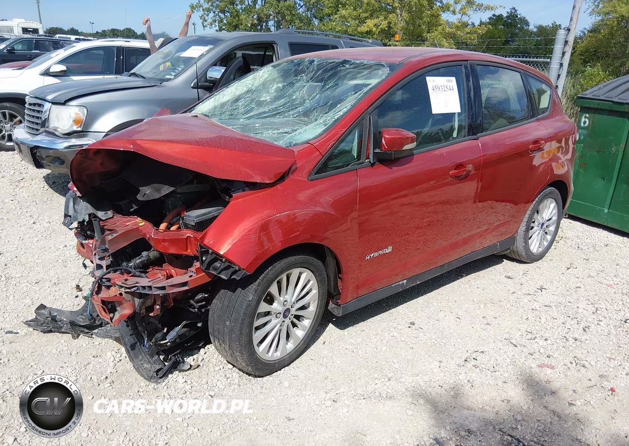 2018 Ford C-Max Hybrid Se VIN:1FADP5AU4JL103732 - 2