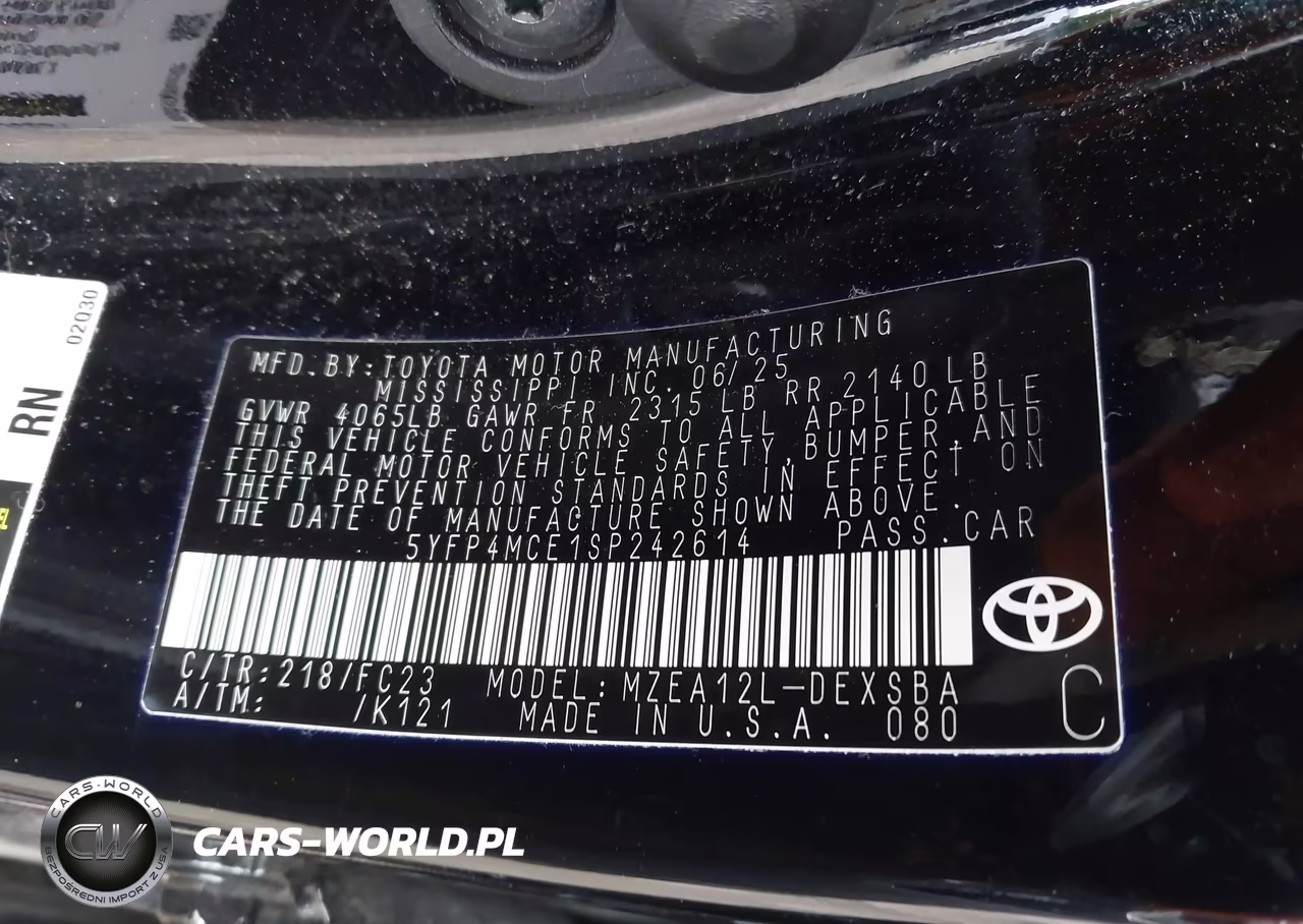 2025 Toyota Corolla Se VIN:5YFP4MCE1SP242614 - 9