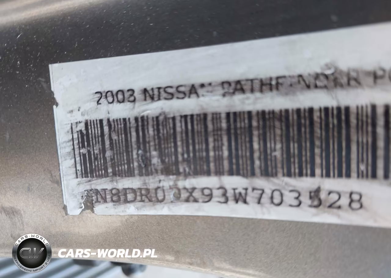 2003 Nissan Pathfinder Le VIN:JN8DR09X93W703528 - 9