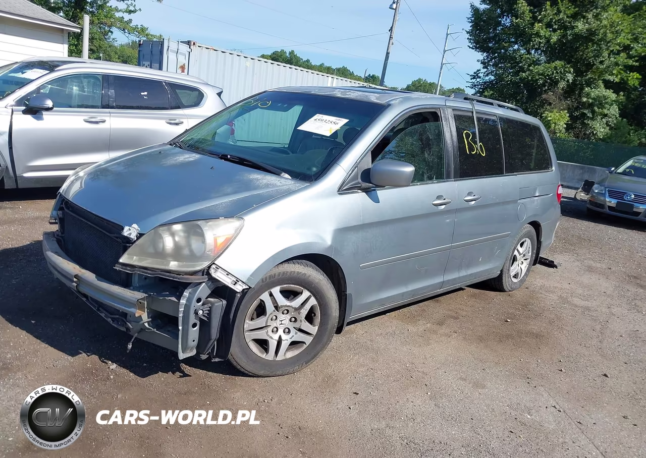 2007 Honda Odyssey Ex-L VIN:5FNRL38737B106892 - 2