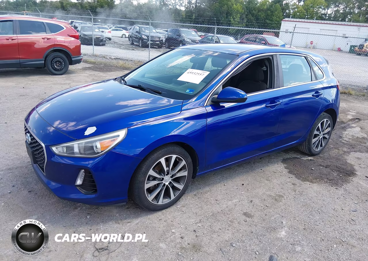 2019 Hyundai Elantra Gt VIN:KMHH35LE3KU099256 - 2