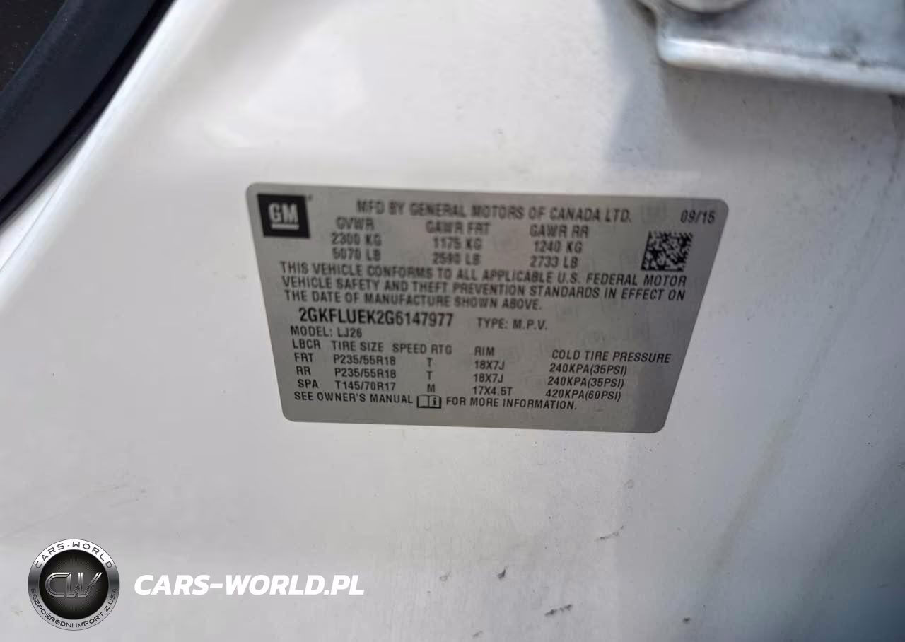 2016 GMC Terrain Slt VIN:2GKFLUEK2G6147977 - 9