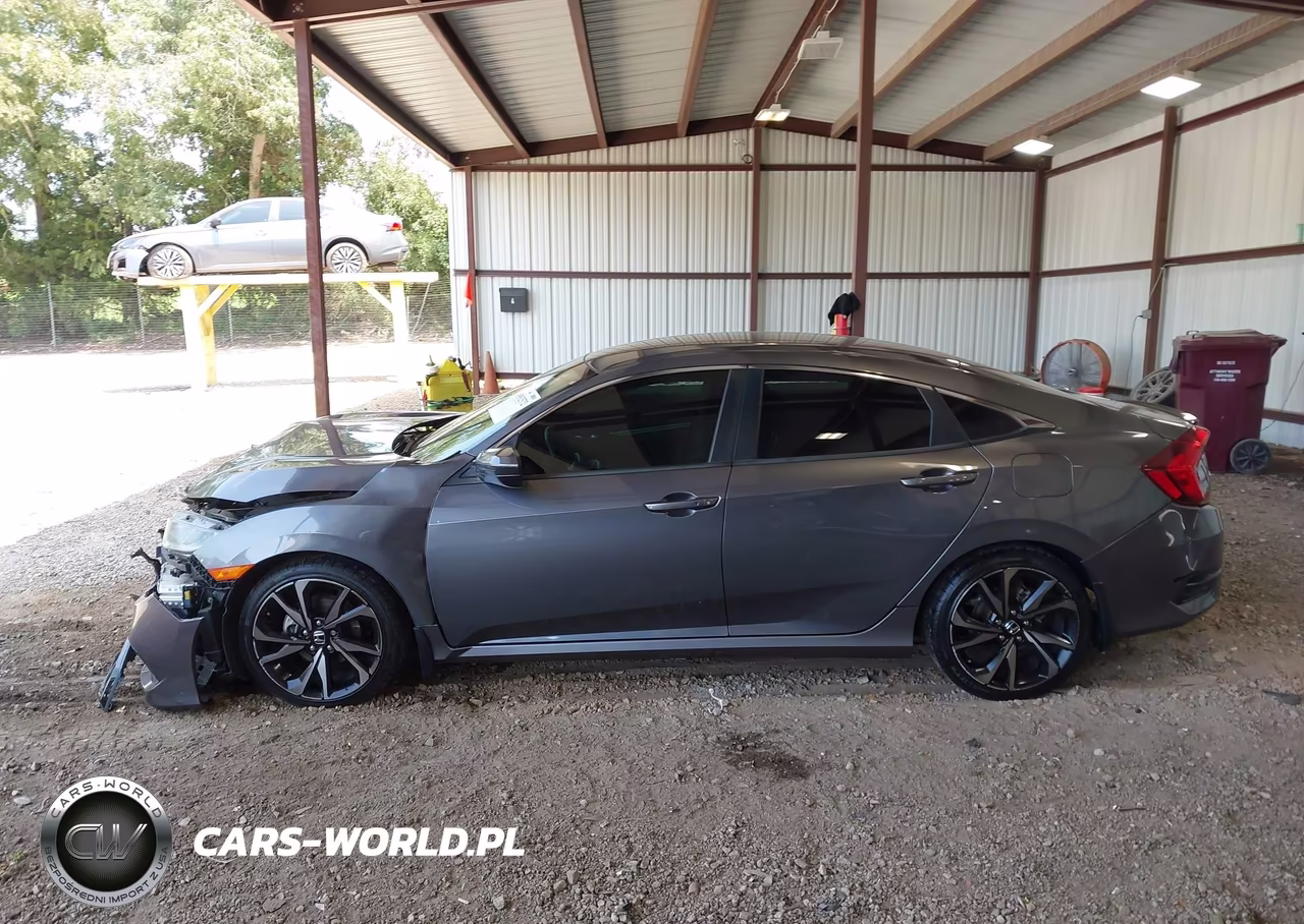 2019 Honda Civic Sport VIN:2HGFC2F84KH591573 - 14