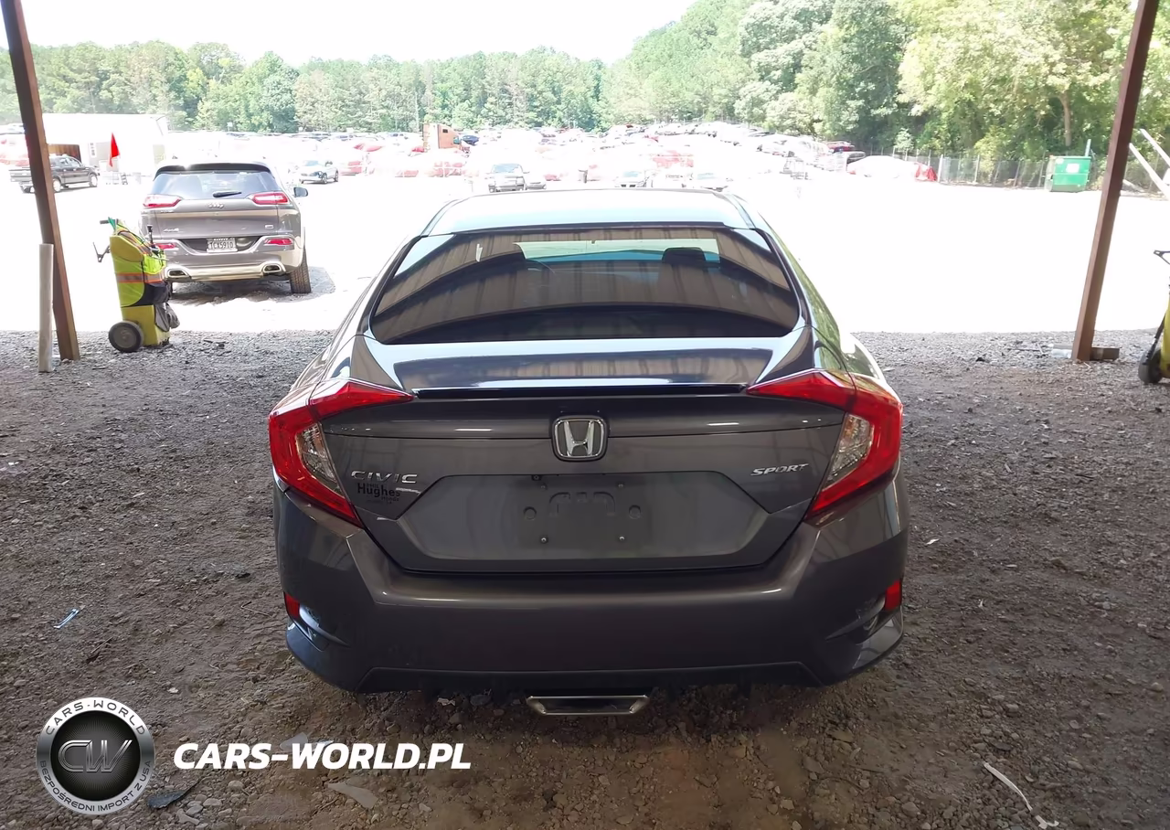 2019 Honda Civic Sport VIN:2HGFC2F84KH591573 - 16