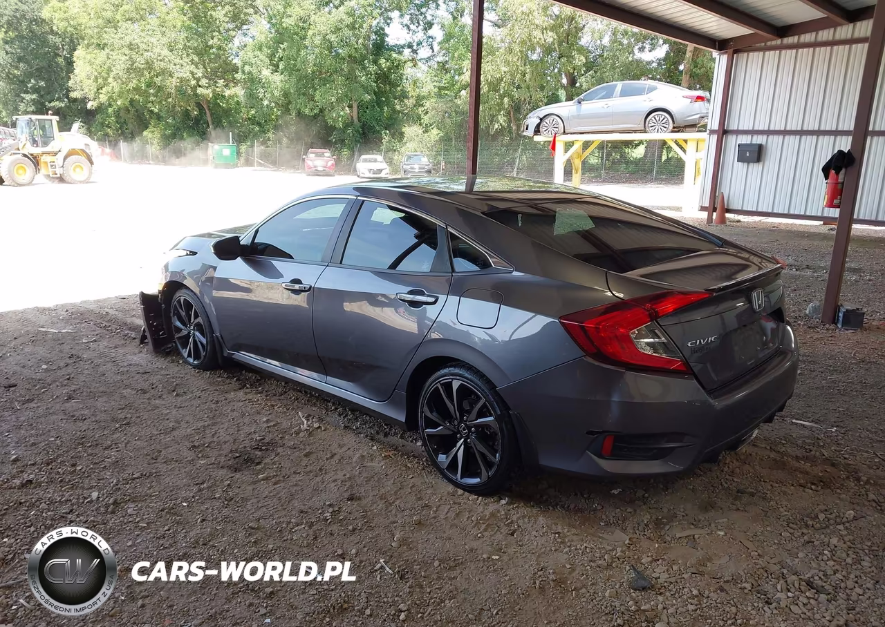 2019 Honda Civic Sport VIN:2HGFC2F84KH591573 - 3