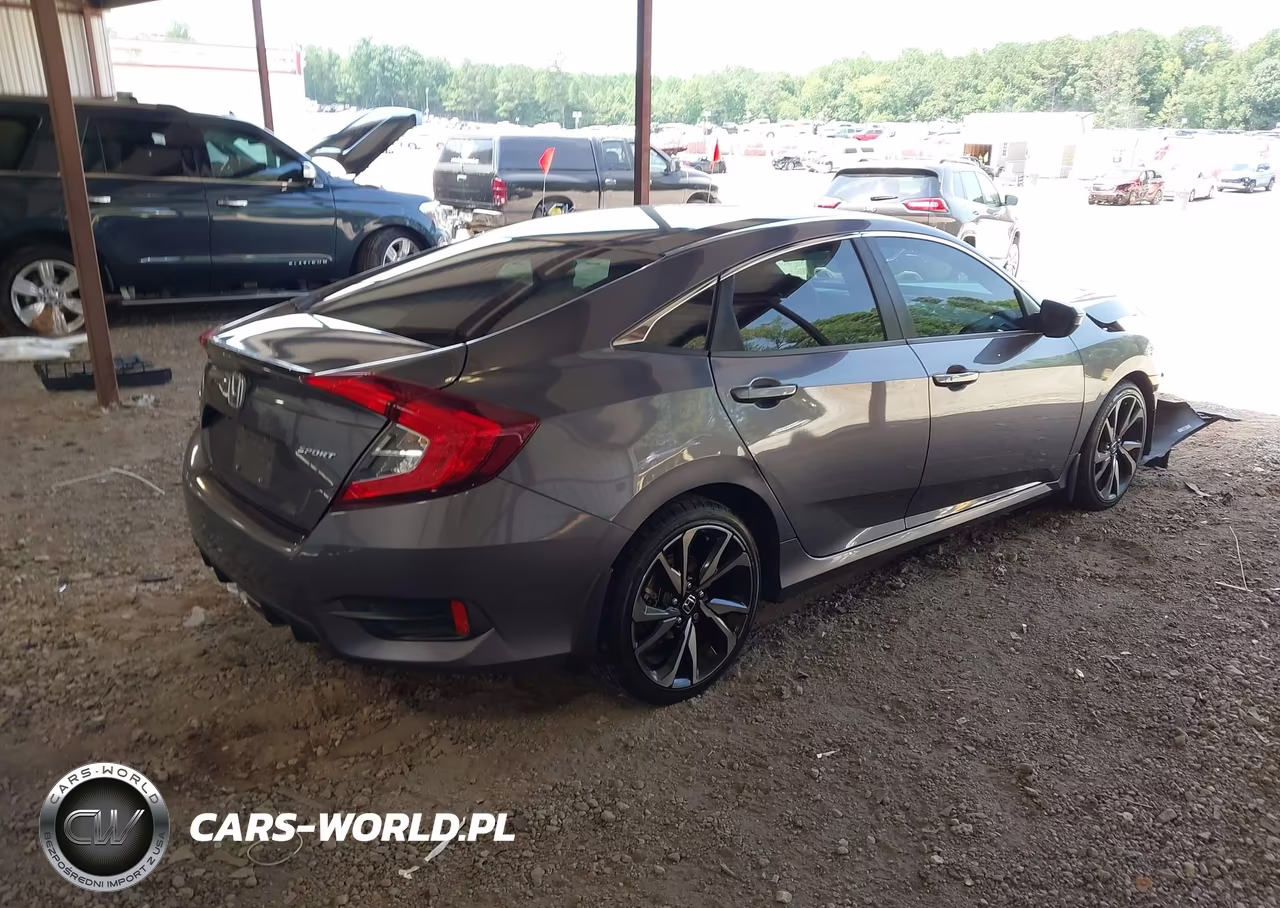2019 Honda Civic Sport VIN:2HGFC2F84KH591573 - 4