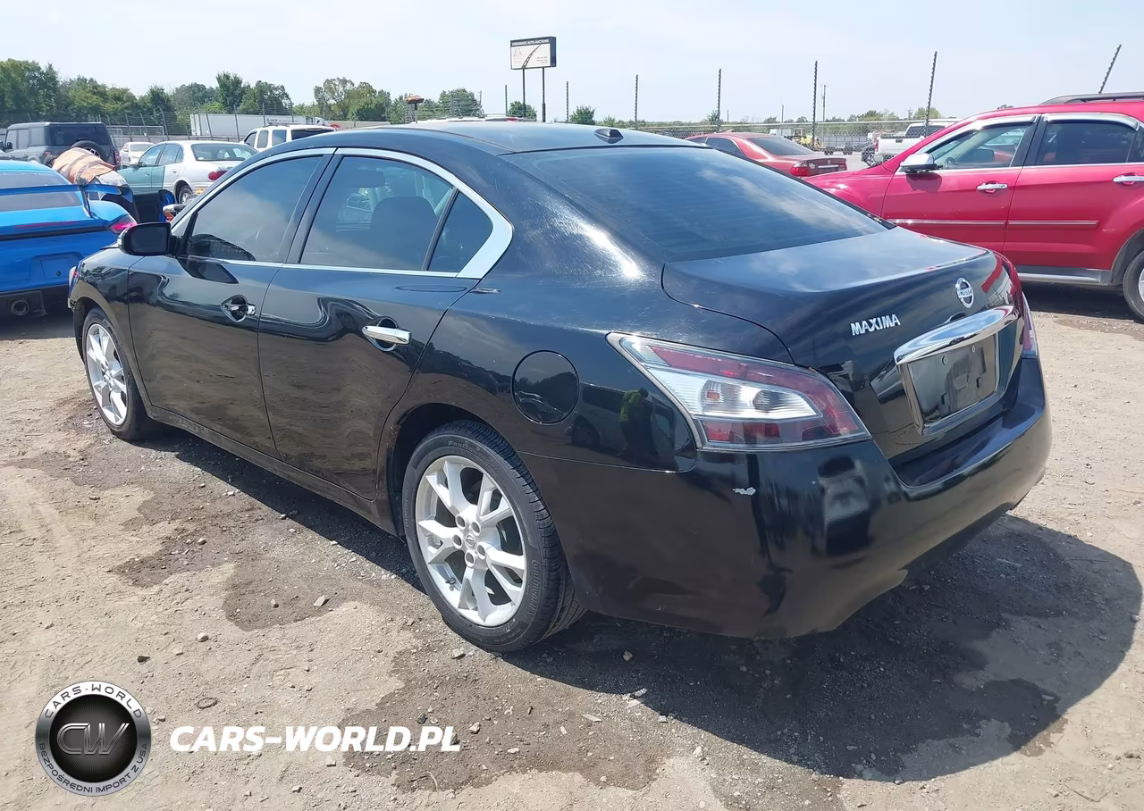 2012 Nissan Maxima 3.5 Sv VIN:1N4AA5AP8CC846850 - 3