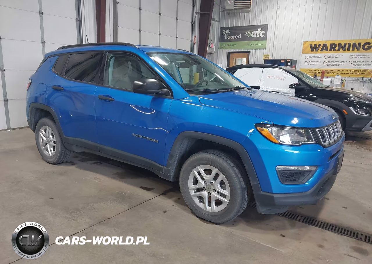 2018 Jeep Compass Sport 4X4 VIN:3C4NJDAB1JT392307 - 1