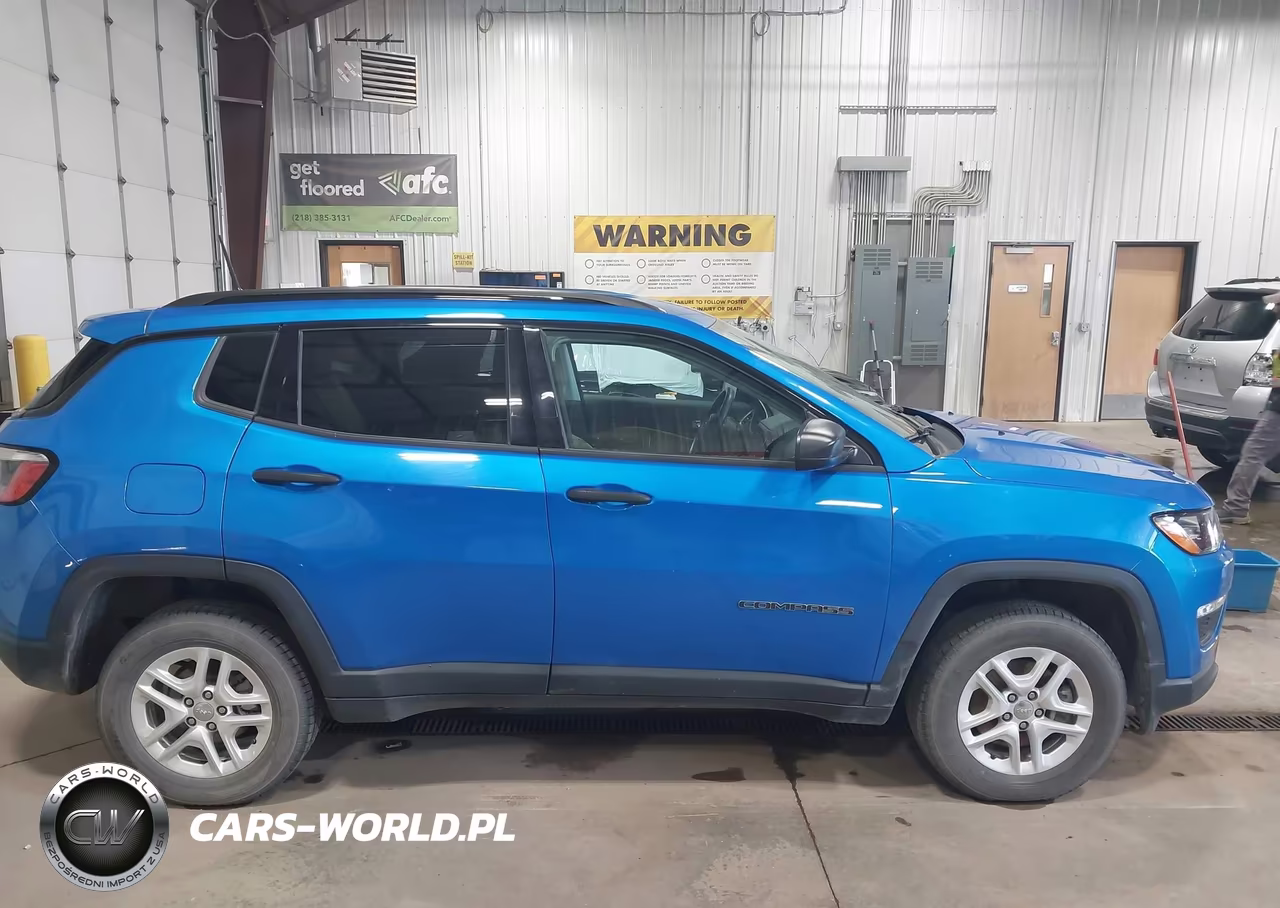2018 Jeep Compass Sport 4X4 VIN:3C4NJDAB1JT392307 - 14