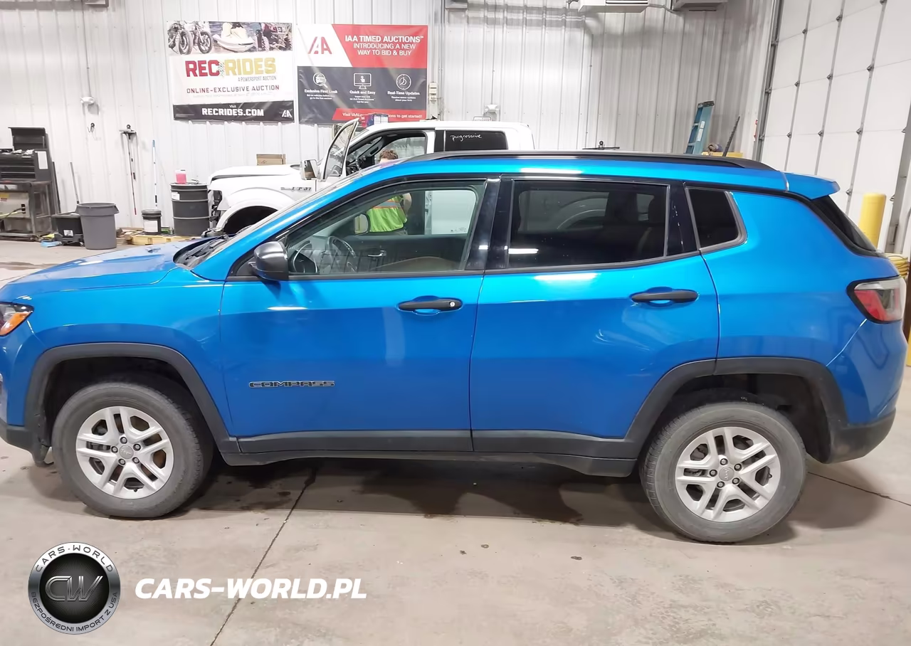 2018 Jeep Compass Sport 4X4 VIN:3C4NJDAB1JT392307 - 15