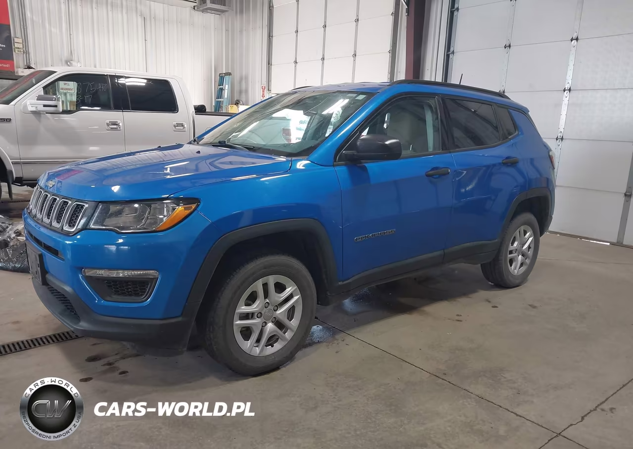 2018 Jeep Compass Sport 4X4 VIN:3C4NJDAB1JT392307 - 2