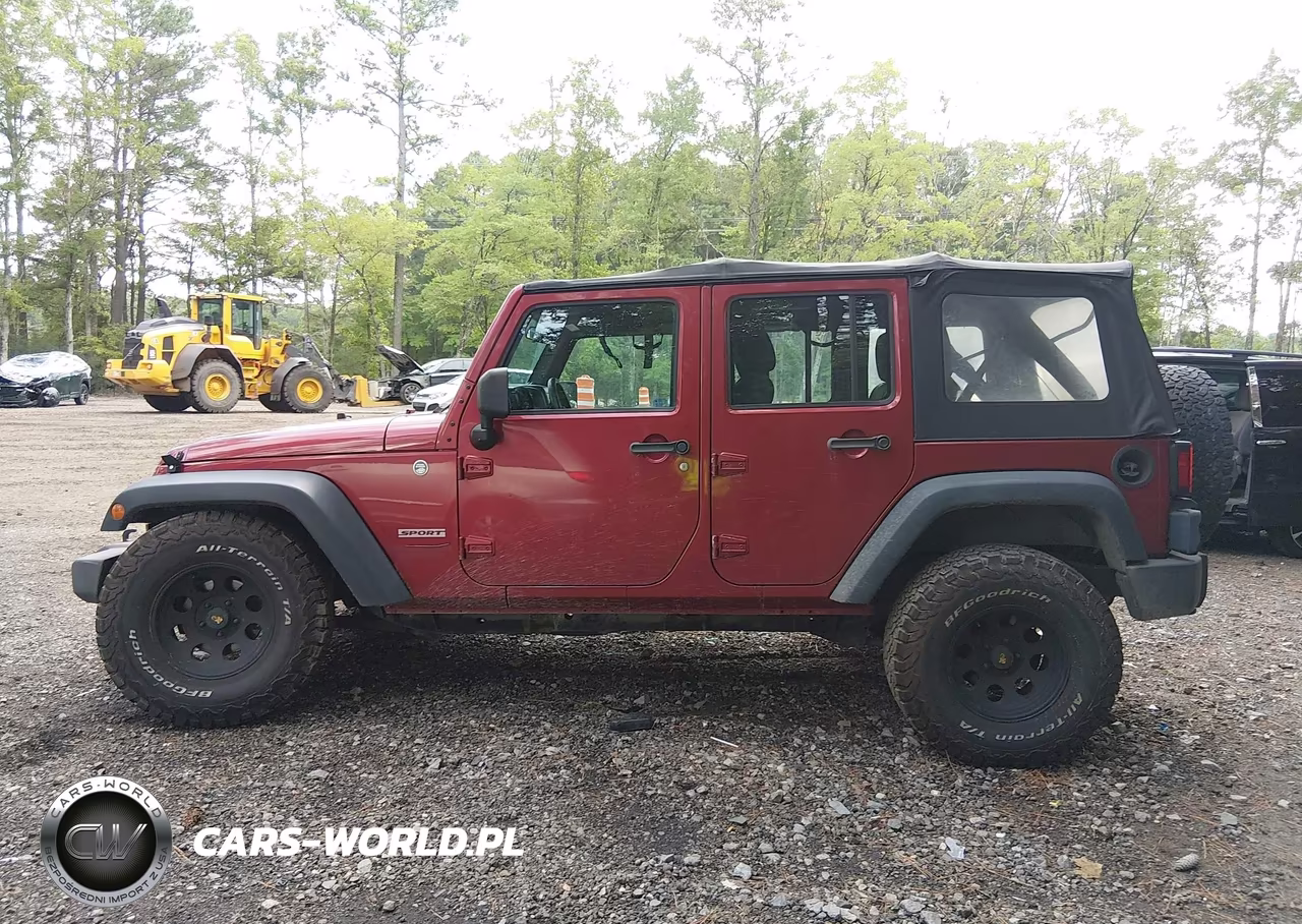 2012 Jeep Wrangler Unlimited Sport VIN:1C4BJWDG5CL287371 - 14