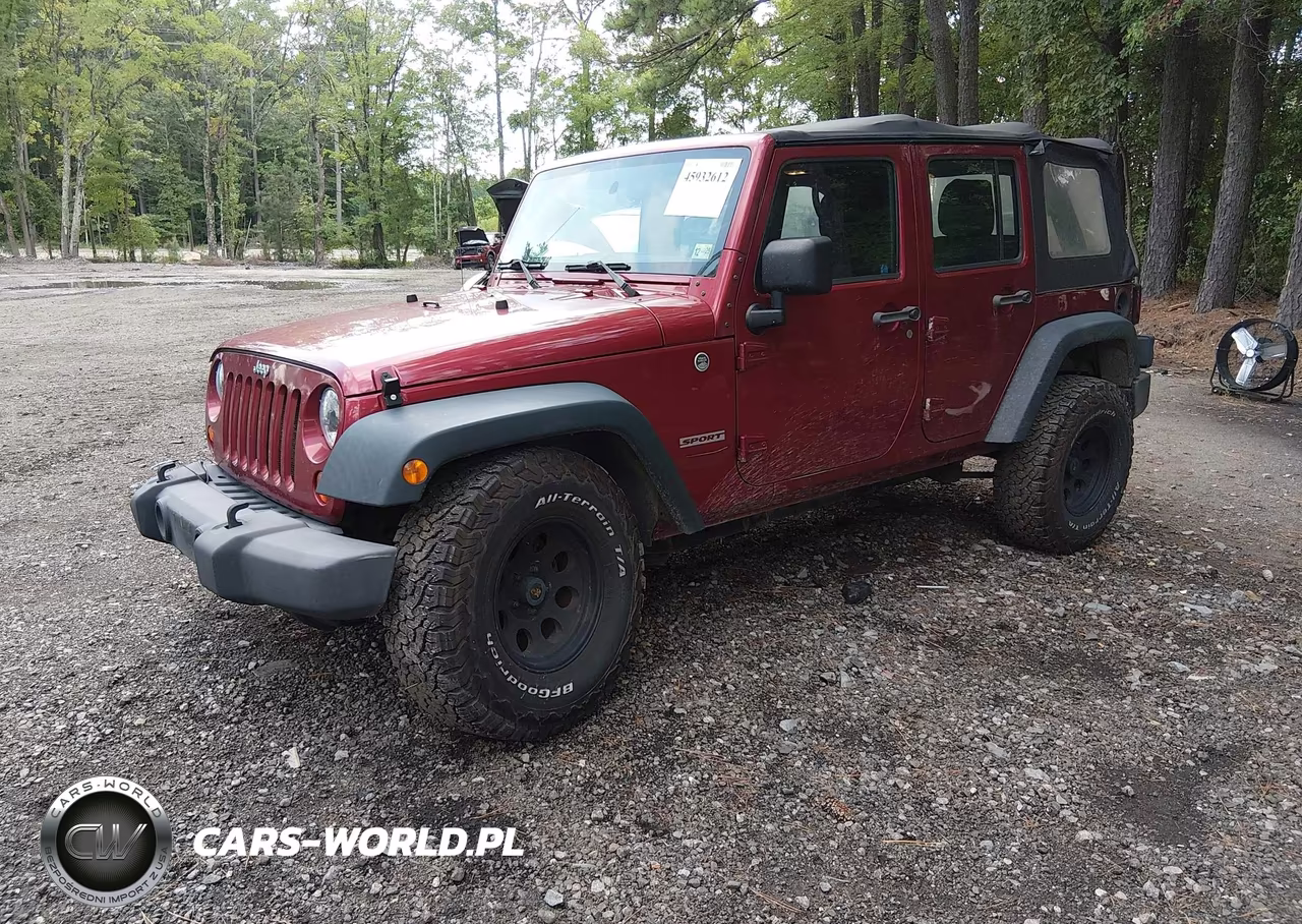 2012 Jeep Wrangler Unlimited Sport VIN:1C4BJWDG5CL287371 - 2