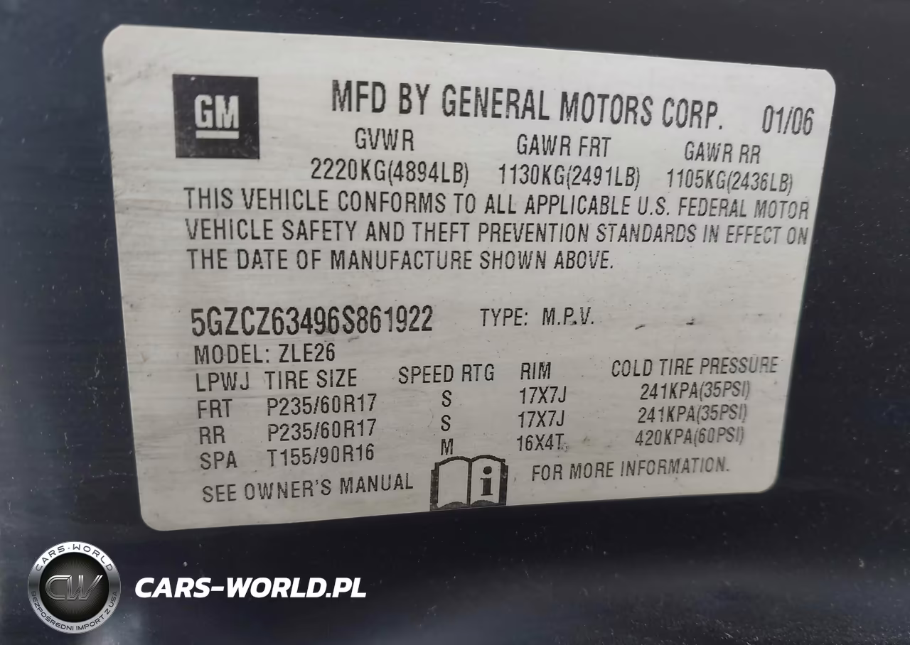 2006 Saturn Vue V6 VIN:5GZCZ63496S861922 - 9