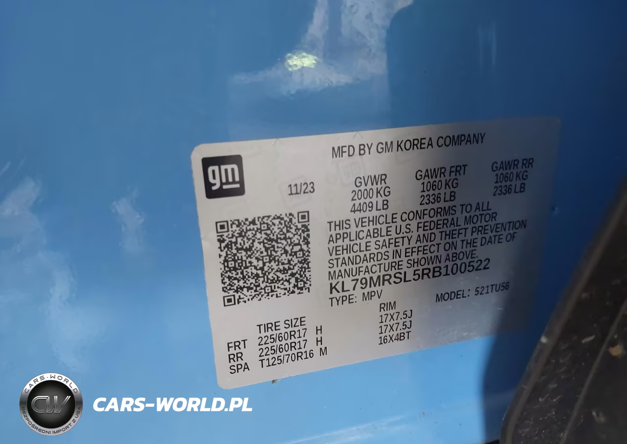 2024 Chevrolet Trailblazer Awd Lt VIN:KL79MRSL5RB100522 - 9