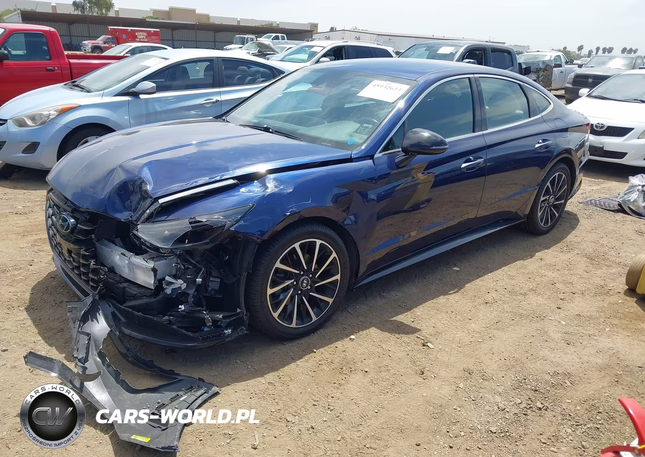 2020 Hyundai Sonata Sel Plus VIN:5NPEJ4J21LH040461 - 2