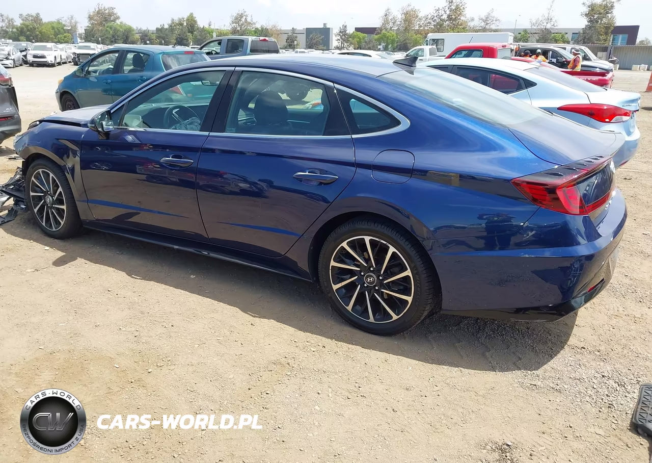 2020 Hyundai Sonata Sel Plus VIN:5NPEJ4J21LH040461 - 3