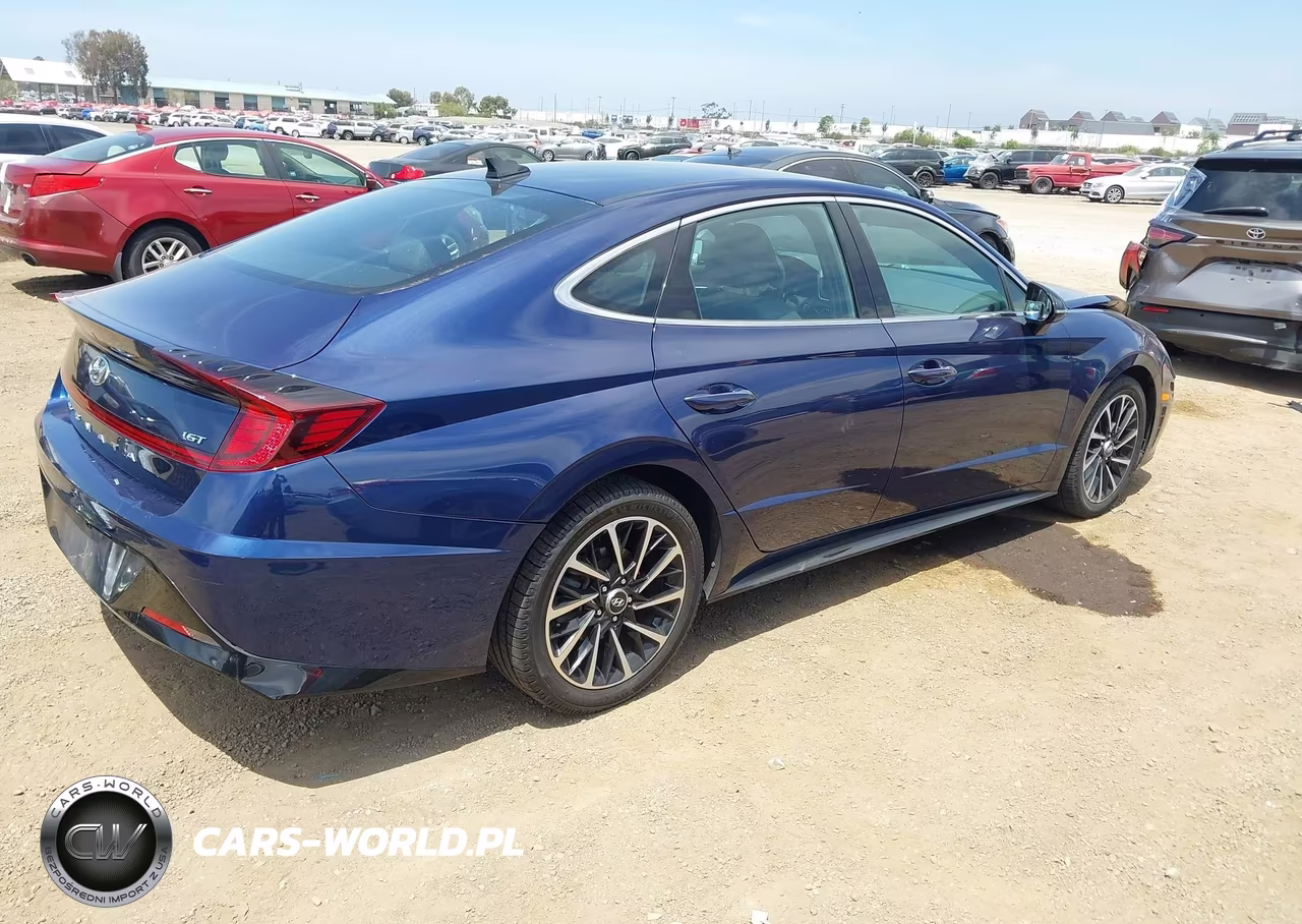 2020 Hyundai Sonata Sel Plus VIN:5NPEJ4J21LH040461 - 4