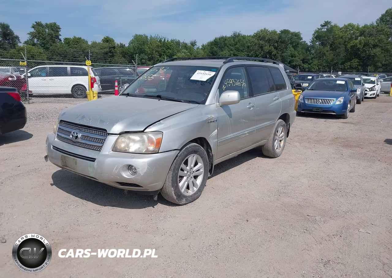 2007 Toyota Highlander Hybrid V6 VIN:JTEHW21A570040536 - 2