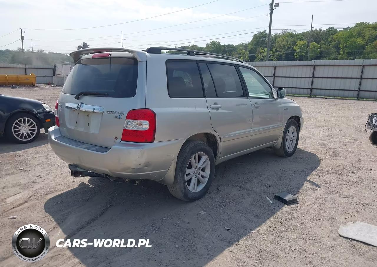 2007 Toyota Highlander Hybrid V6 VIN:JTEHW21A570040536 - 4