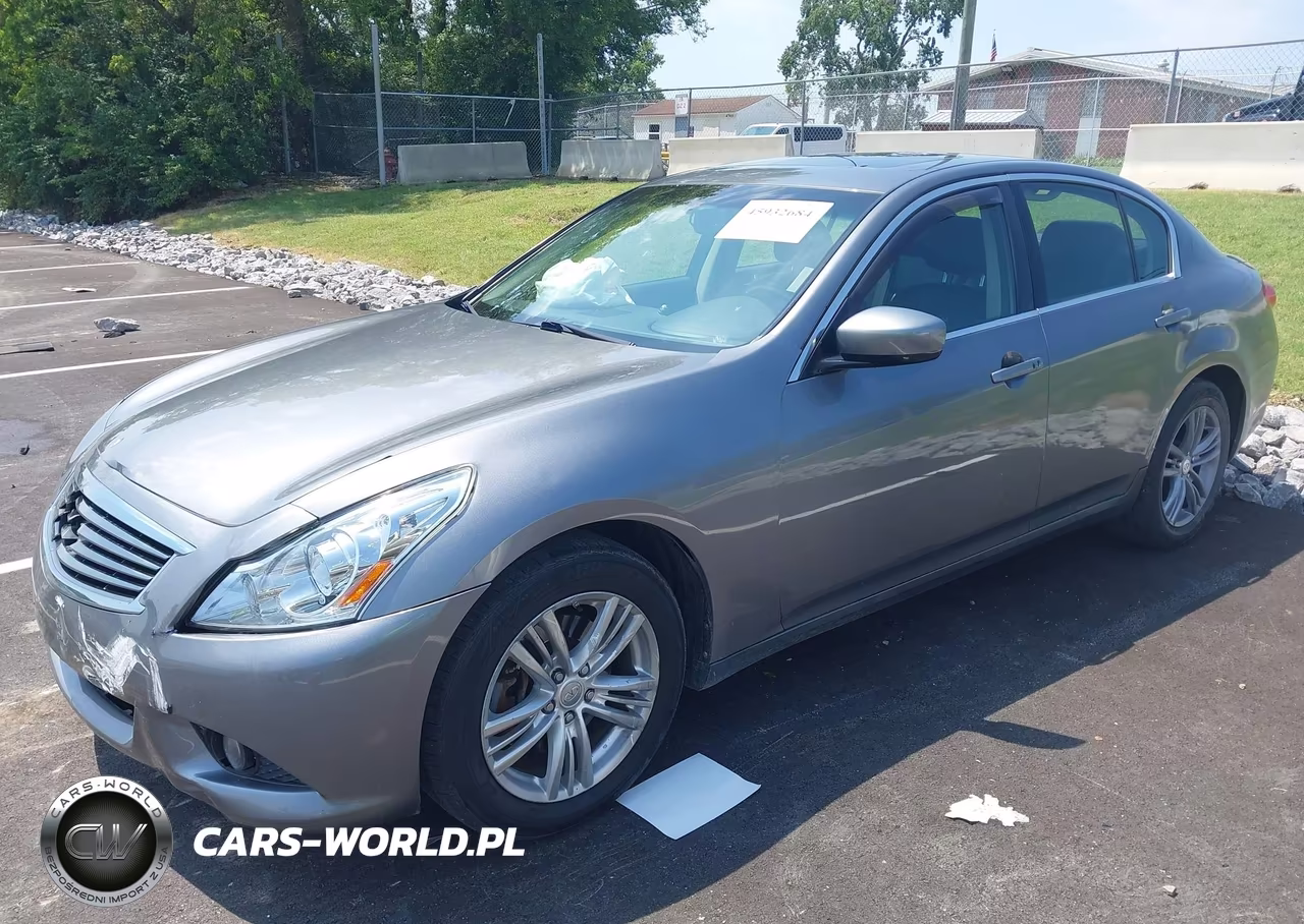 2011 Infiniti G37X VIN:JN1CV6AR7BM400943 - 2