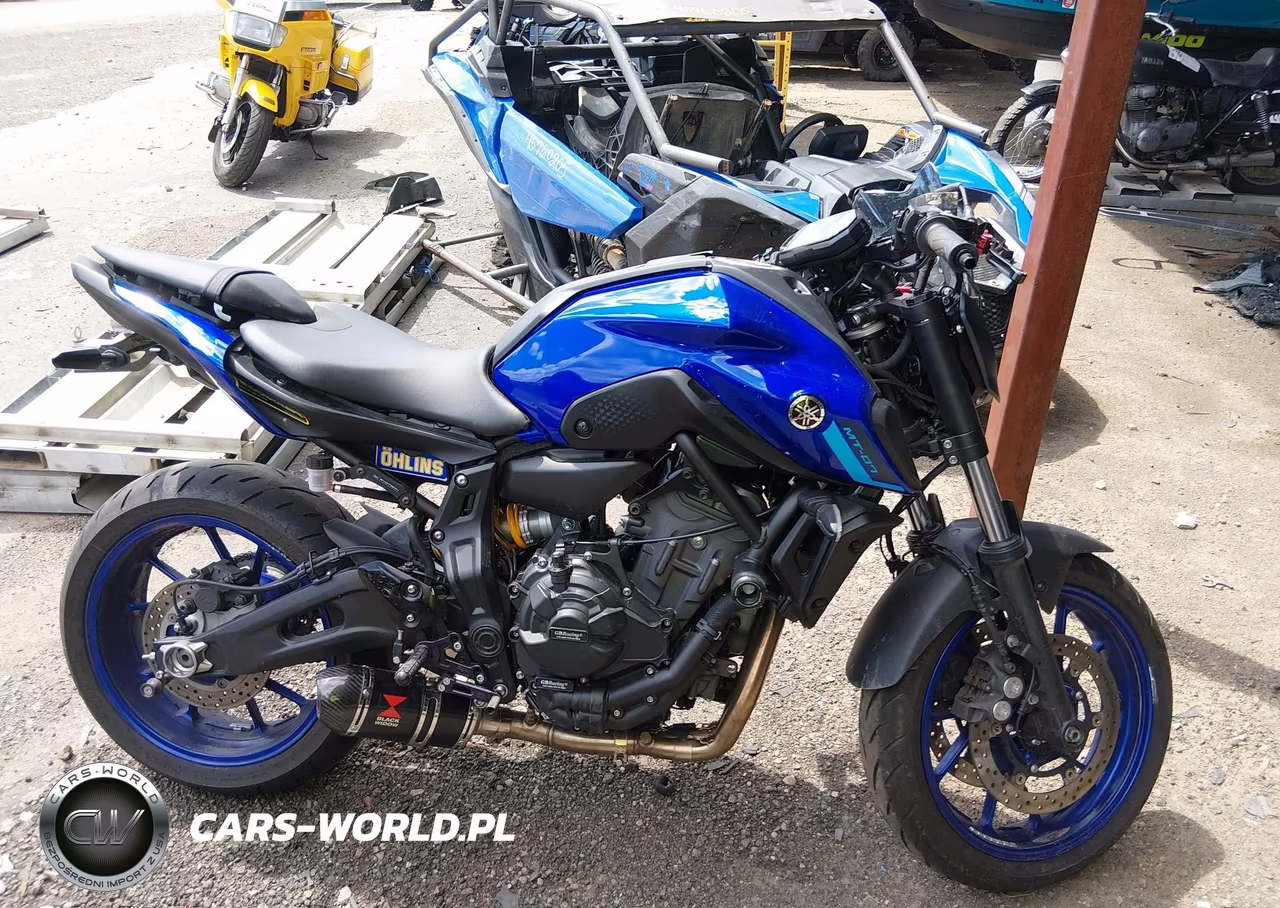 2022 Yamaha Mt07 VIN:JYARM32E1NA004982 - 12