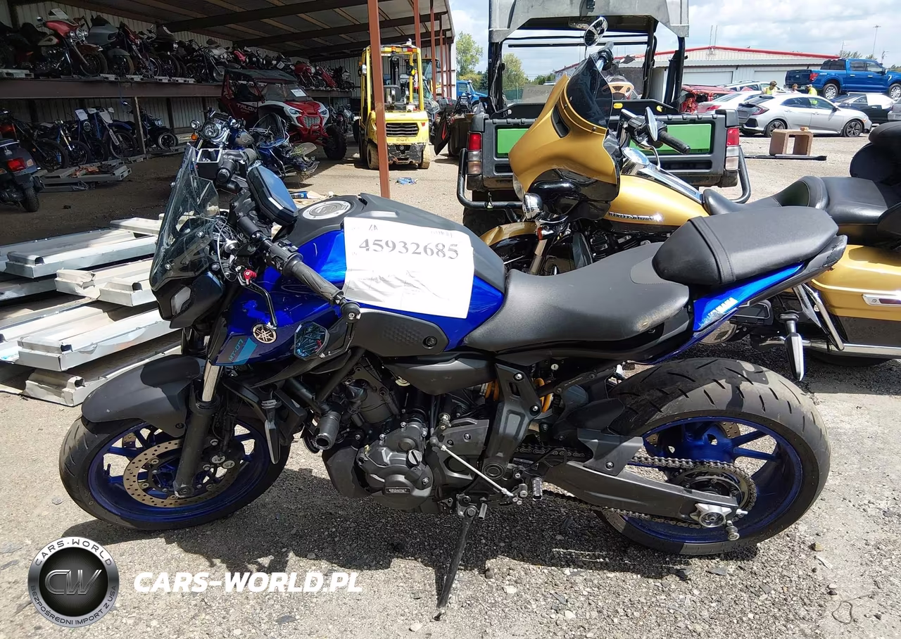 2022 Yamaha Mt07 VIN:JYARM32E1NA004982 - 13