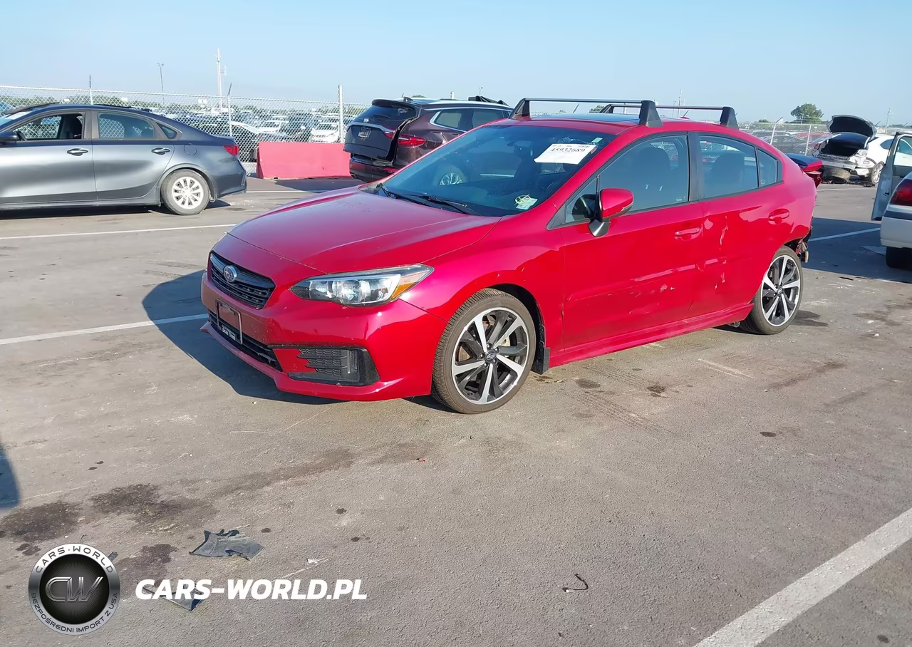 2022 Subaru Impreza Sport VIN:4S3GKAM61N3606961 - 2