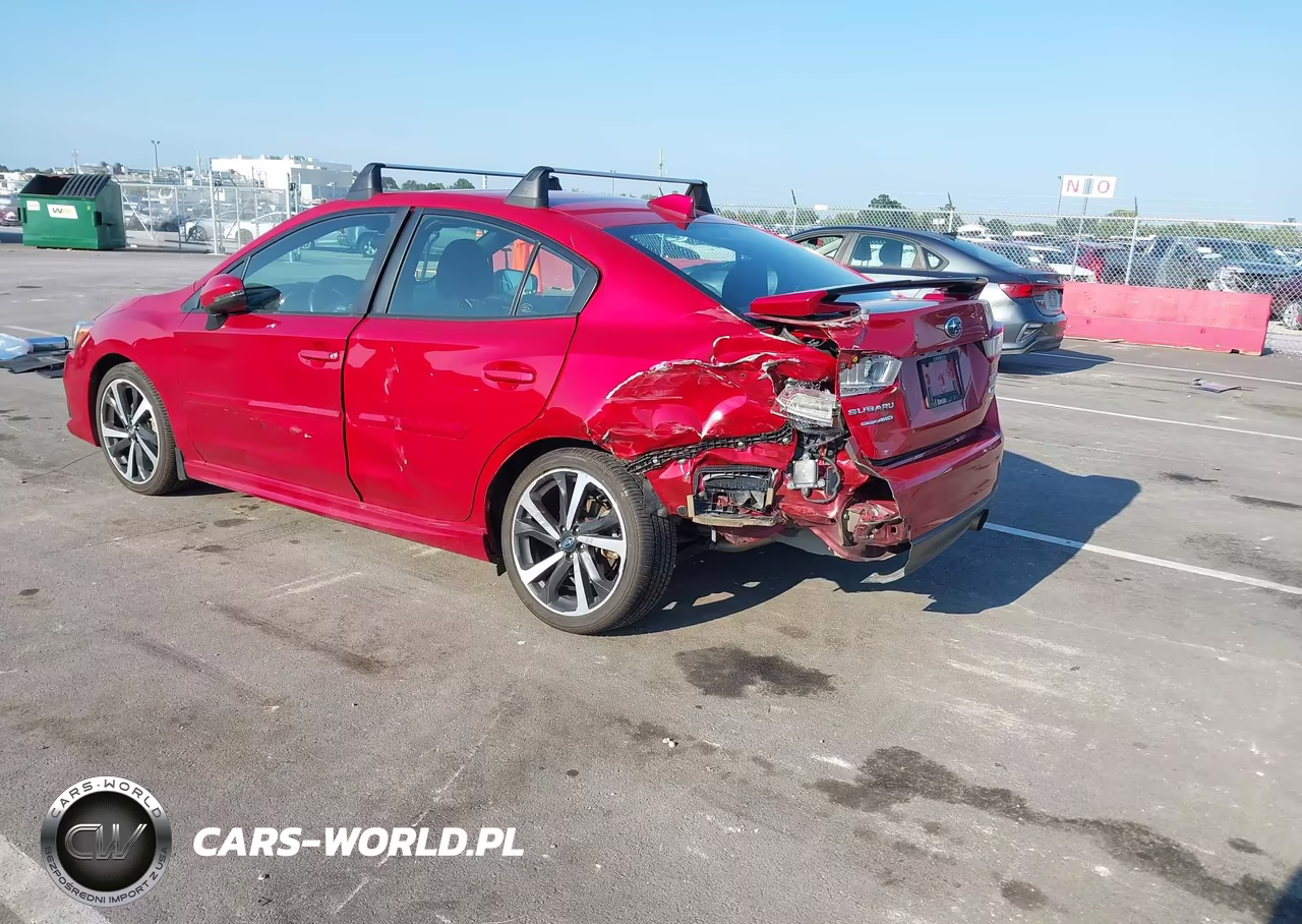 2022 Subaru Impreza Sport VIN:4S3GKAM61N3606961 - 3