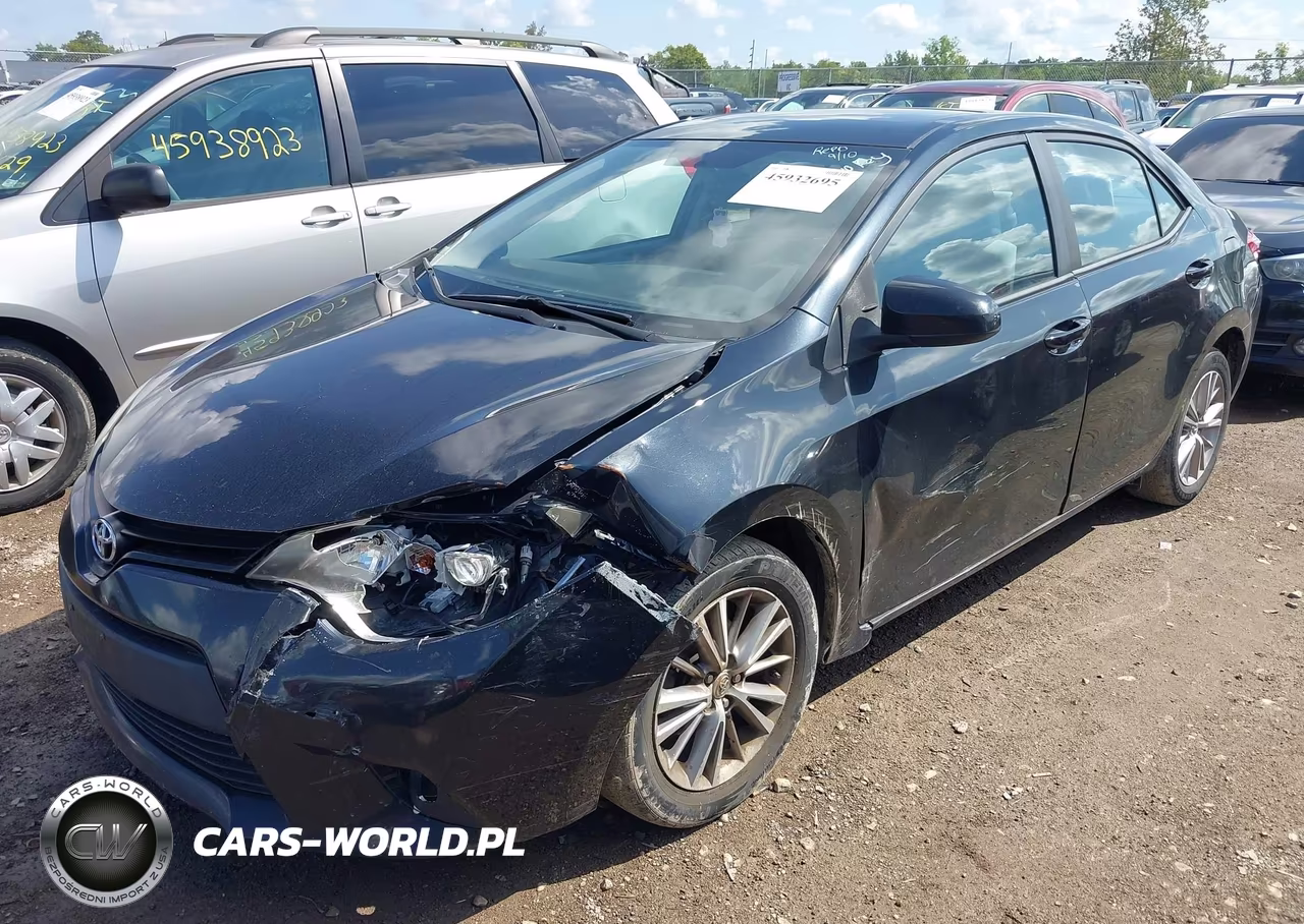 2014 Toyota Corolla Le Plus VIN:5YFBURHE7EP128833 - 2