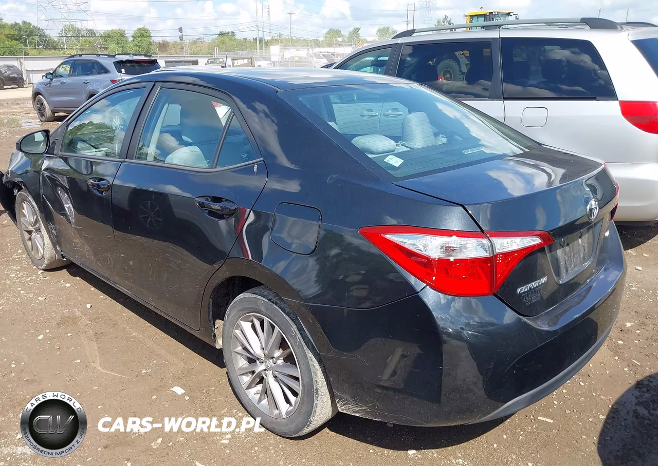2014 Toyota Corolla Le Plus VIN:5YFBURHE7EP128833 - 3