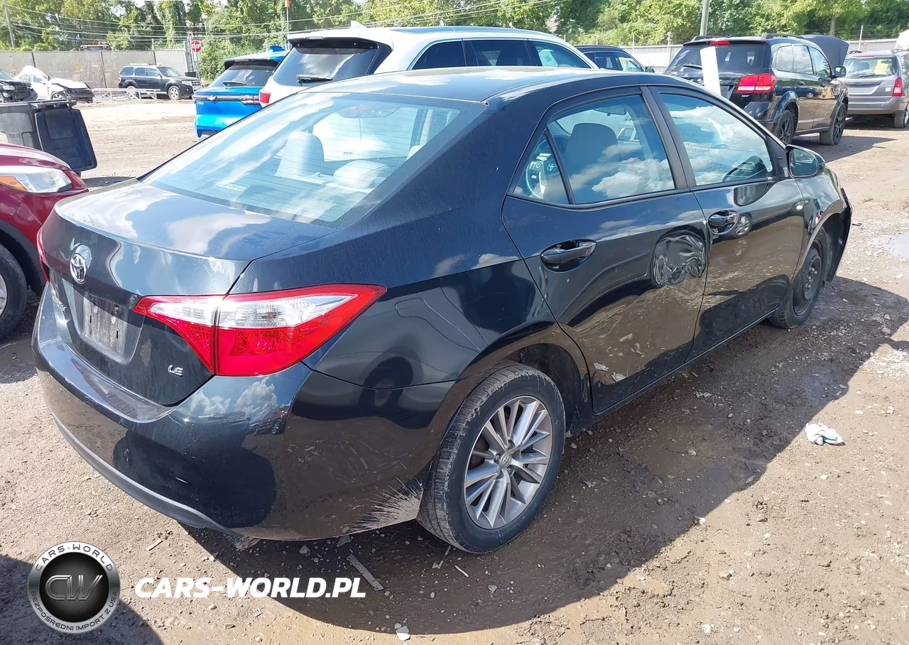 2014 Toyota Corolla Le Plus VIN:5YFBURHE7EP128833 - 4