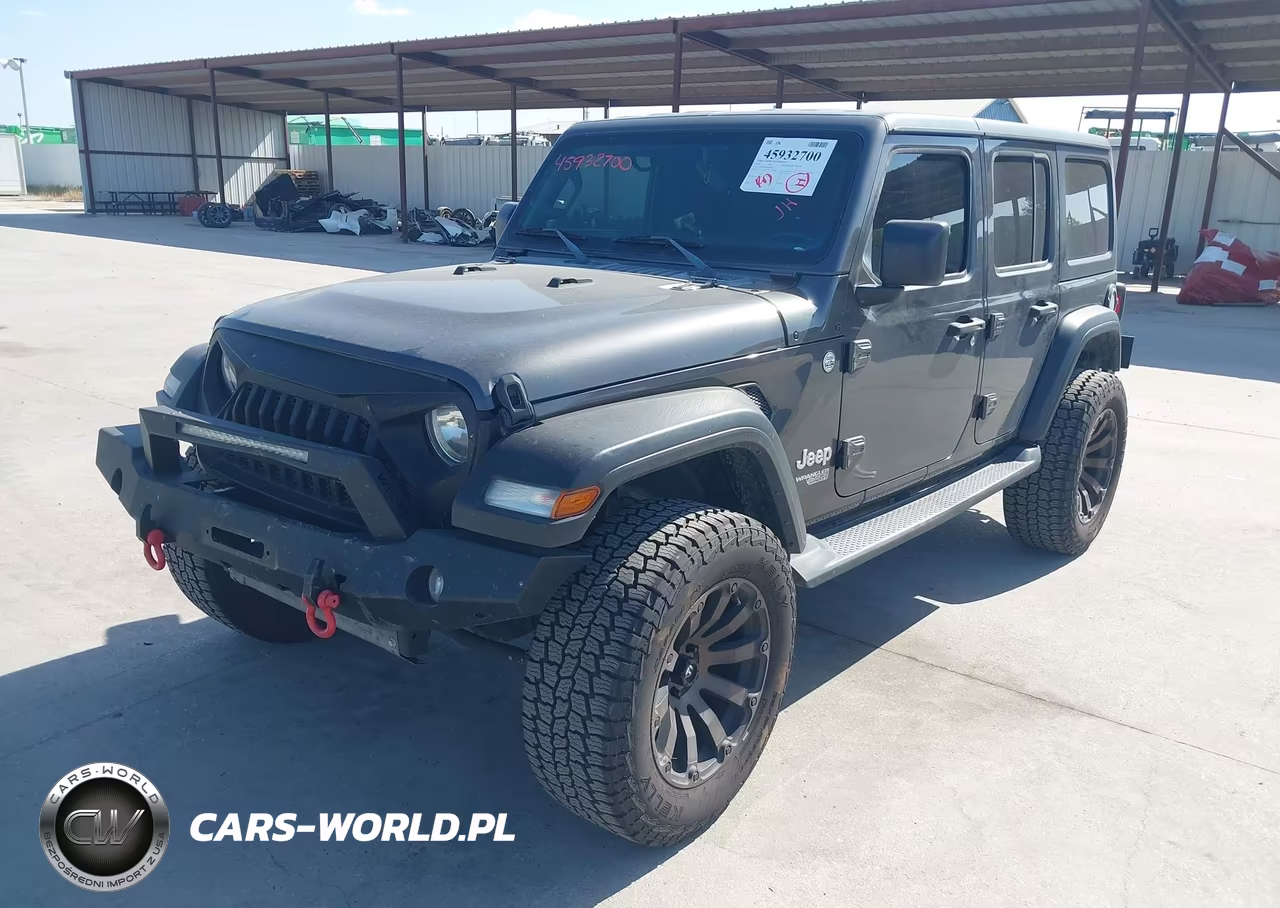 2018 Jeep Wrangler Unlimited Sport S 4X4 VIN:1C4HJXDG1JW116838 - 2