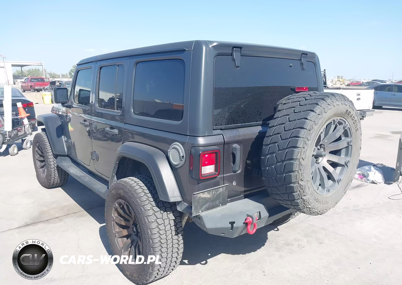 2018 Jeep Wrangler Unlimited Sport S 4X4 VIN:1C4HJXDG1JW116838 - 3