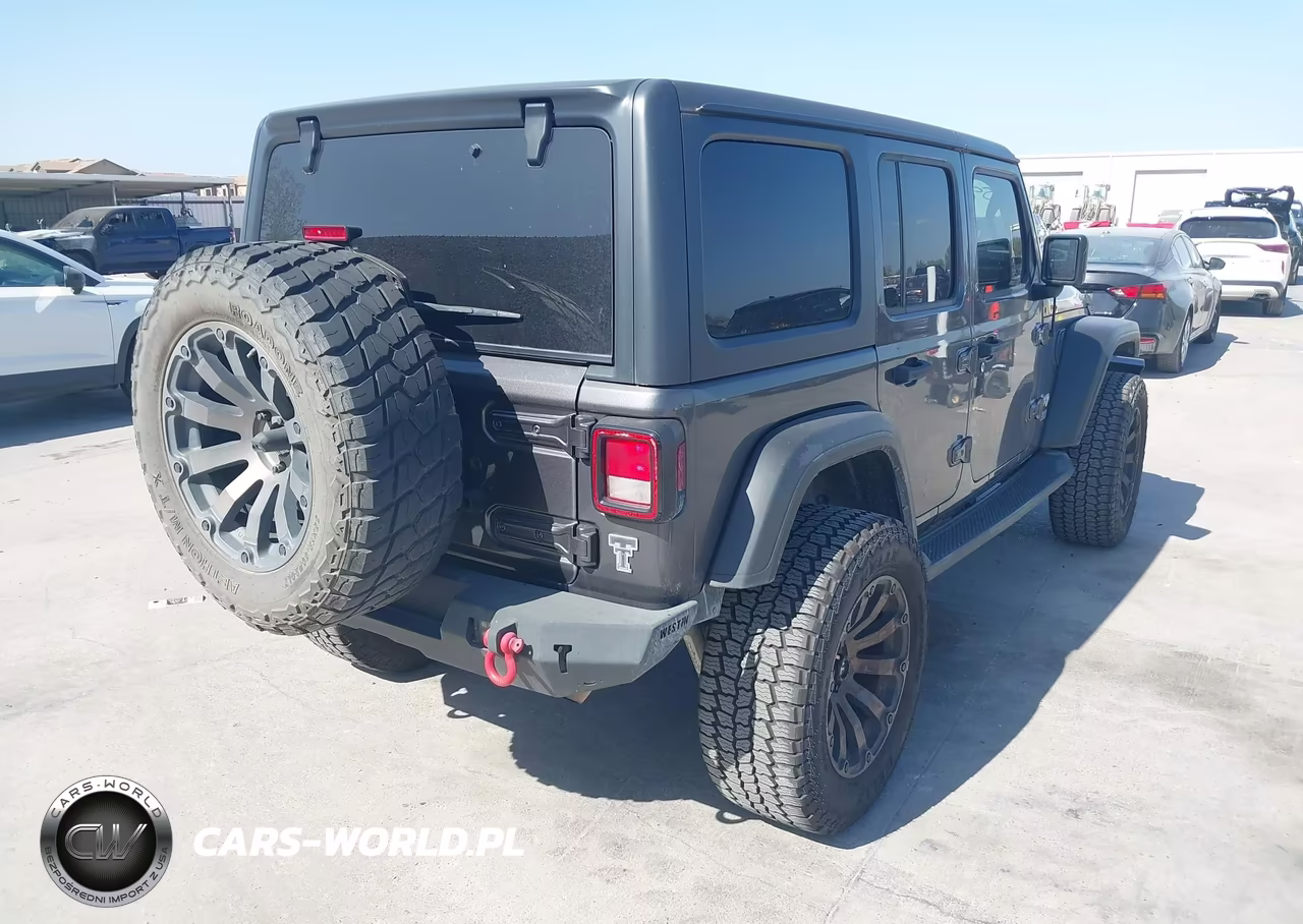 2018 Jeep Wrangler Unlimited Sport S 4X4 VIN:1C4HJXDG1JW116838 - 4