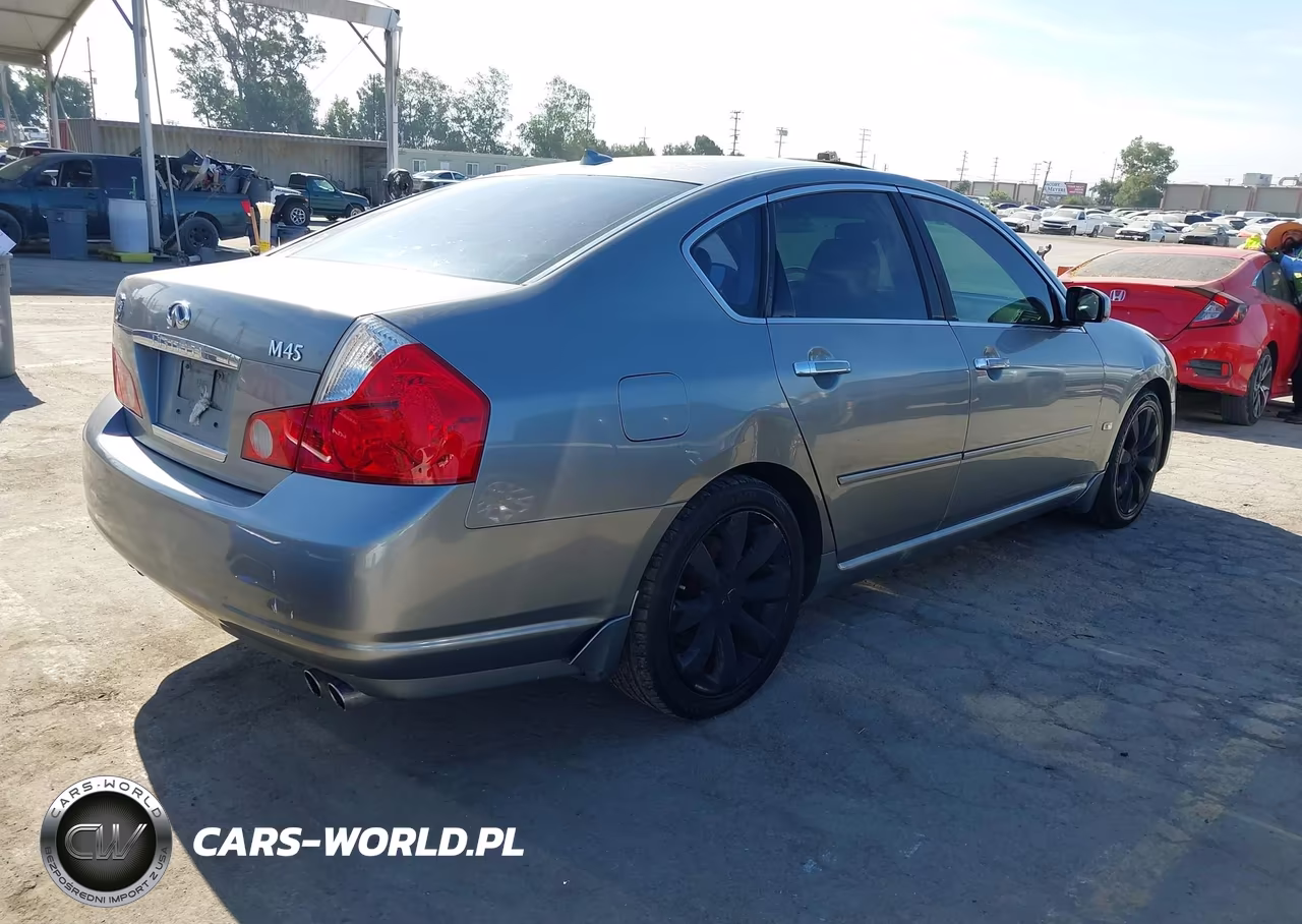 2007 Infiniti M45 VIN:JNKBY01E37M403631 - 4