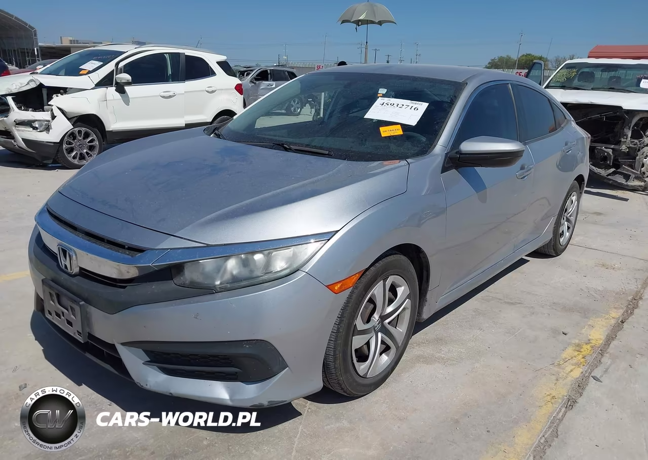 2017 Honda Civic Lx VIN:19XFC2F50HE001152 - 2