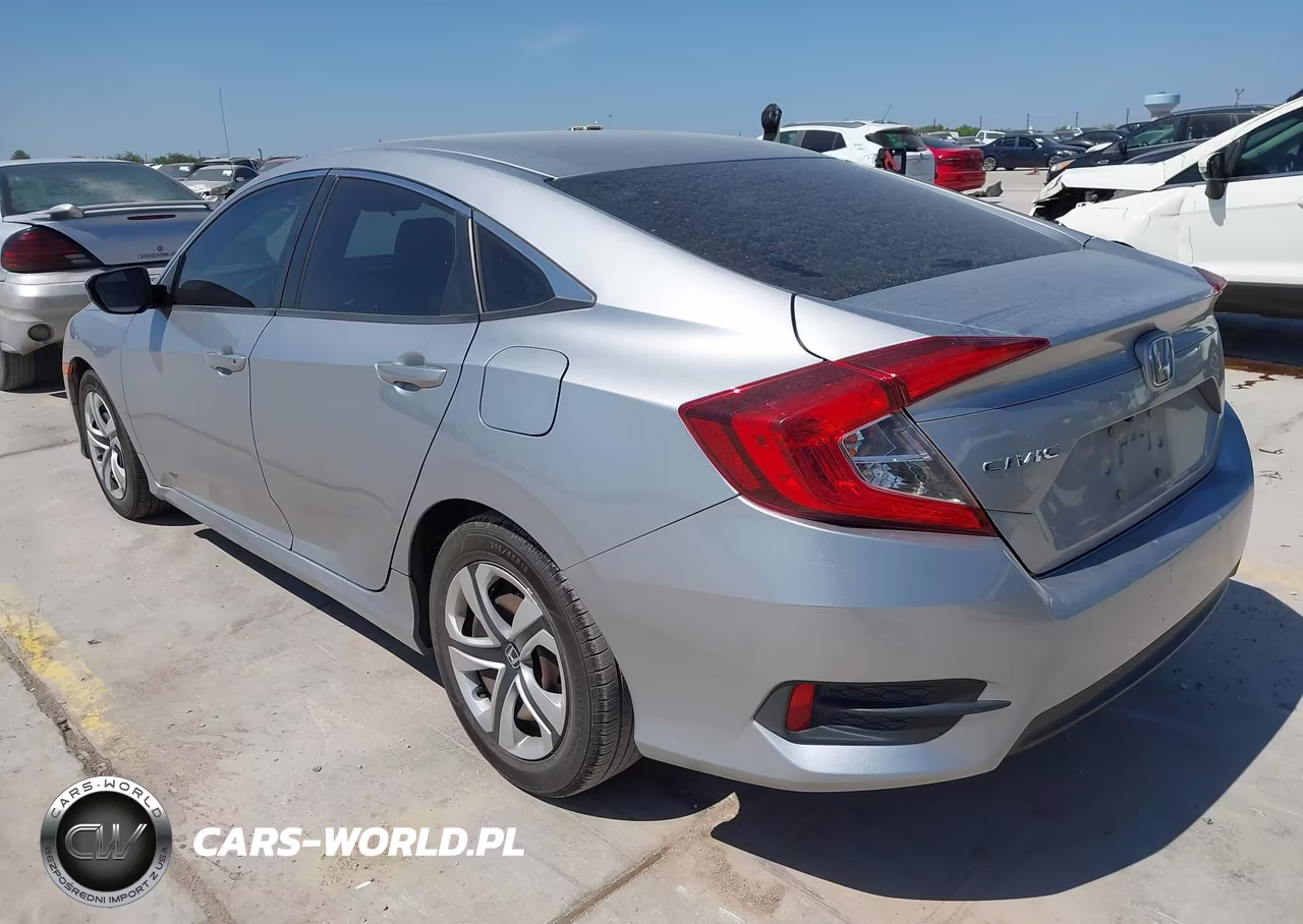 2017 Honda Civic Lx VIN:19XFC2F50HE001152 - 3