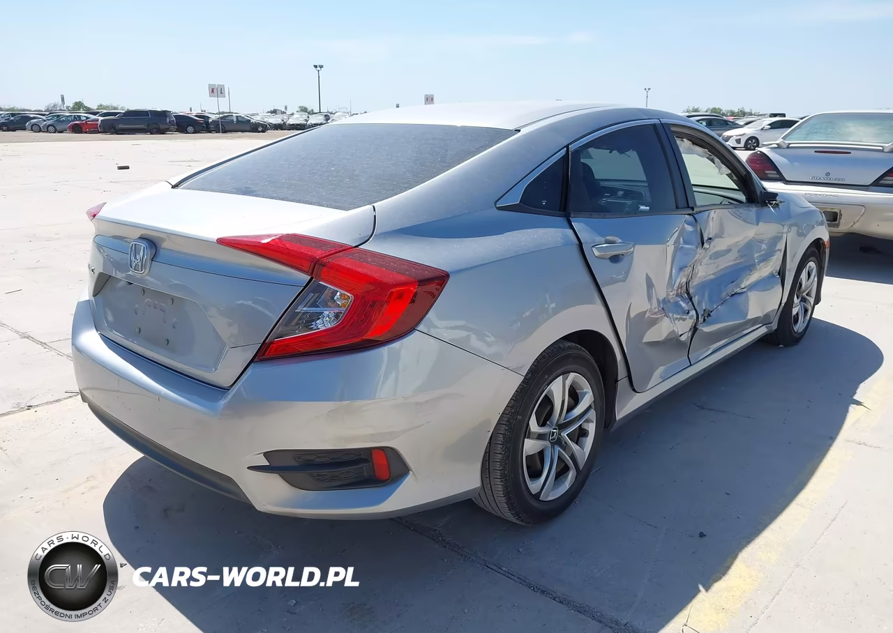 2017 Honda Civic Lx VIN:19XFC2F50HE001152 - 4