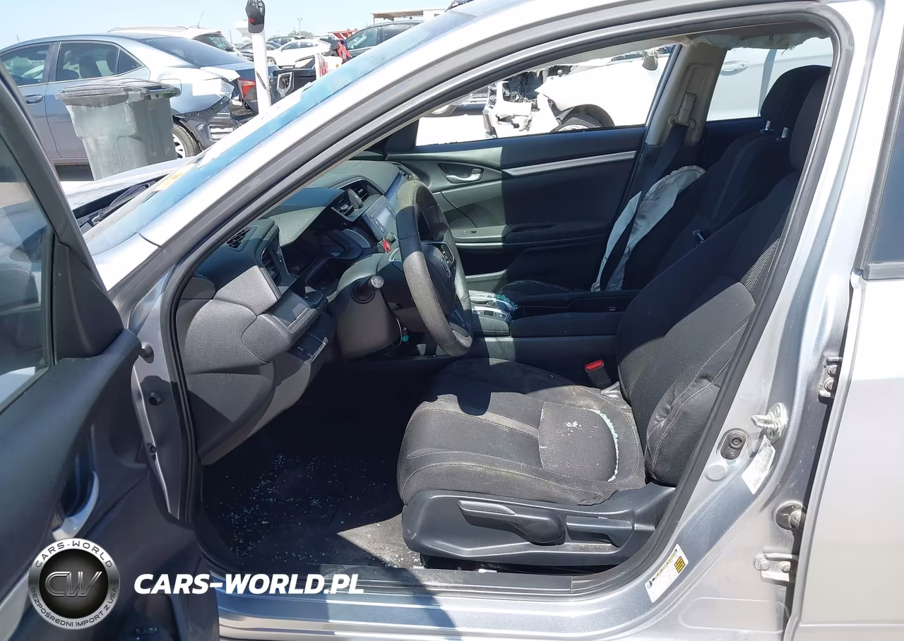 2017 Honda Civic Lx VIN:19XFC2F50HE001152 - 5