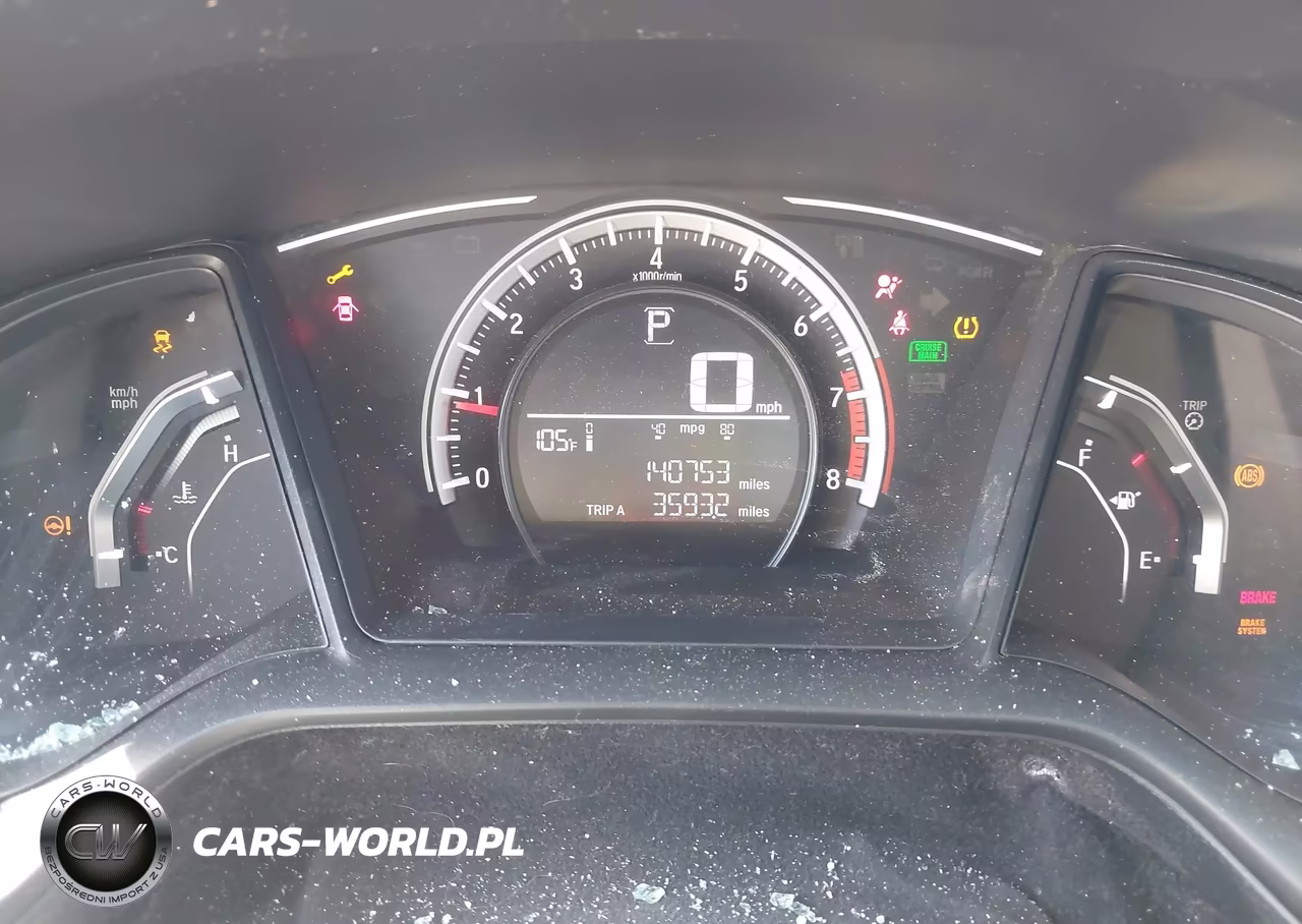 2017 Honda Civic Lx VIN:19XFC2F50HE001152 - 7
