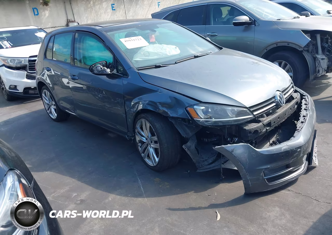2015 Volkswagen Golf Tsi Sel 4-Door VIN:3VW217AU2FM100474 - 1