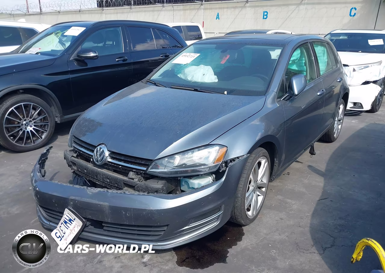 2015 Volkswagen Golf Tsi Sel 4-Door VIN:3VW217AU2FM100474 - 2