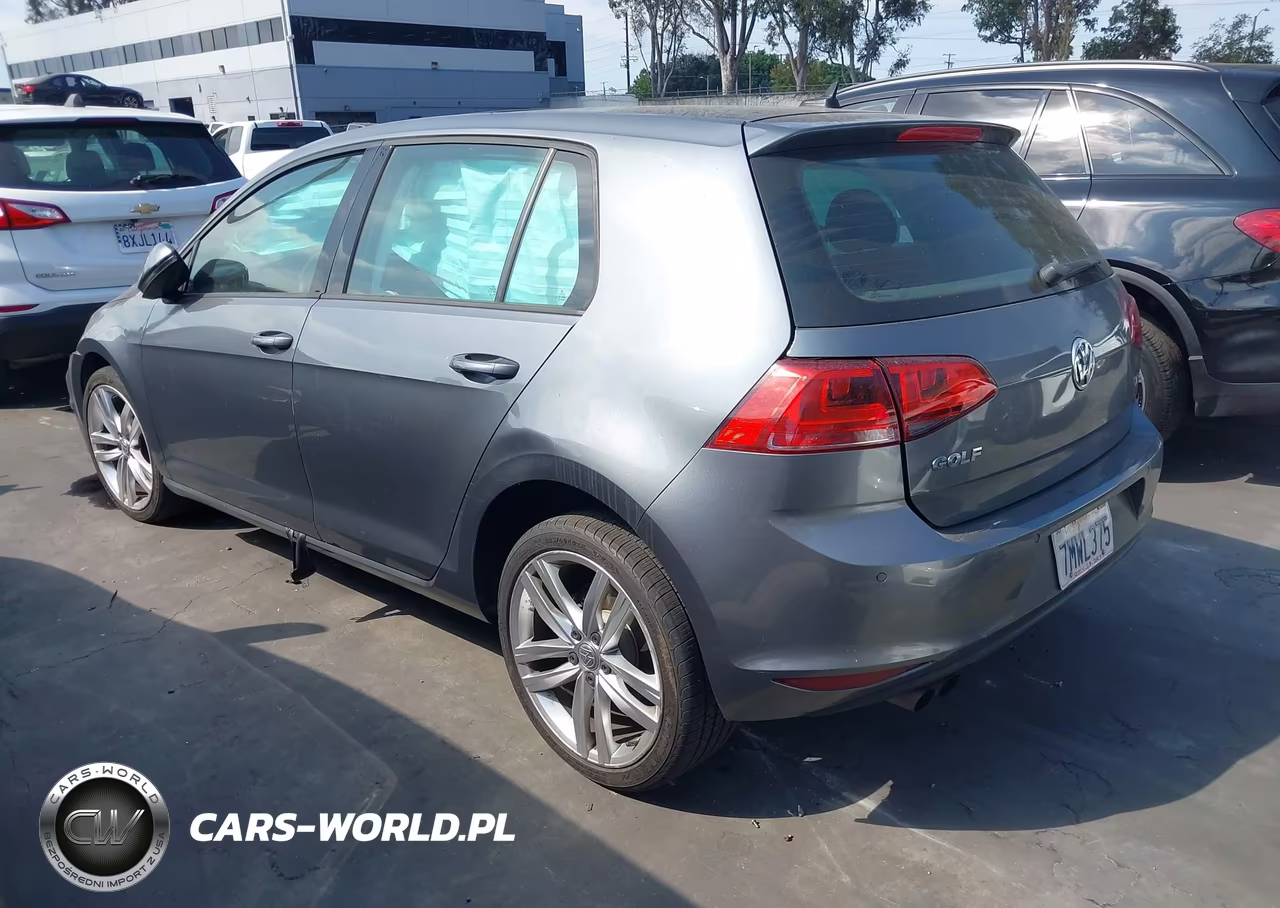 2015 Volkswagen Golf Tsi Sel 4-Door VIN:3VW217AU2FM100474 - 3