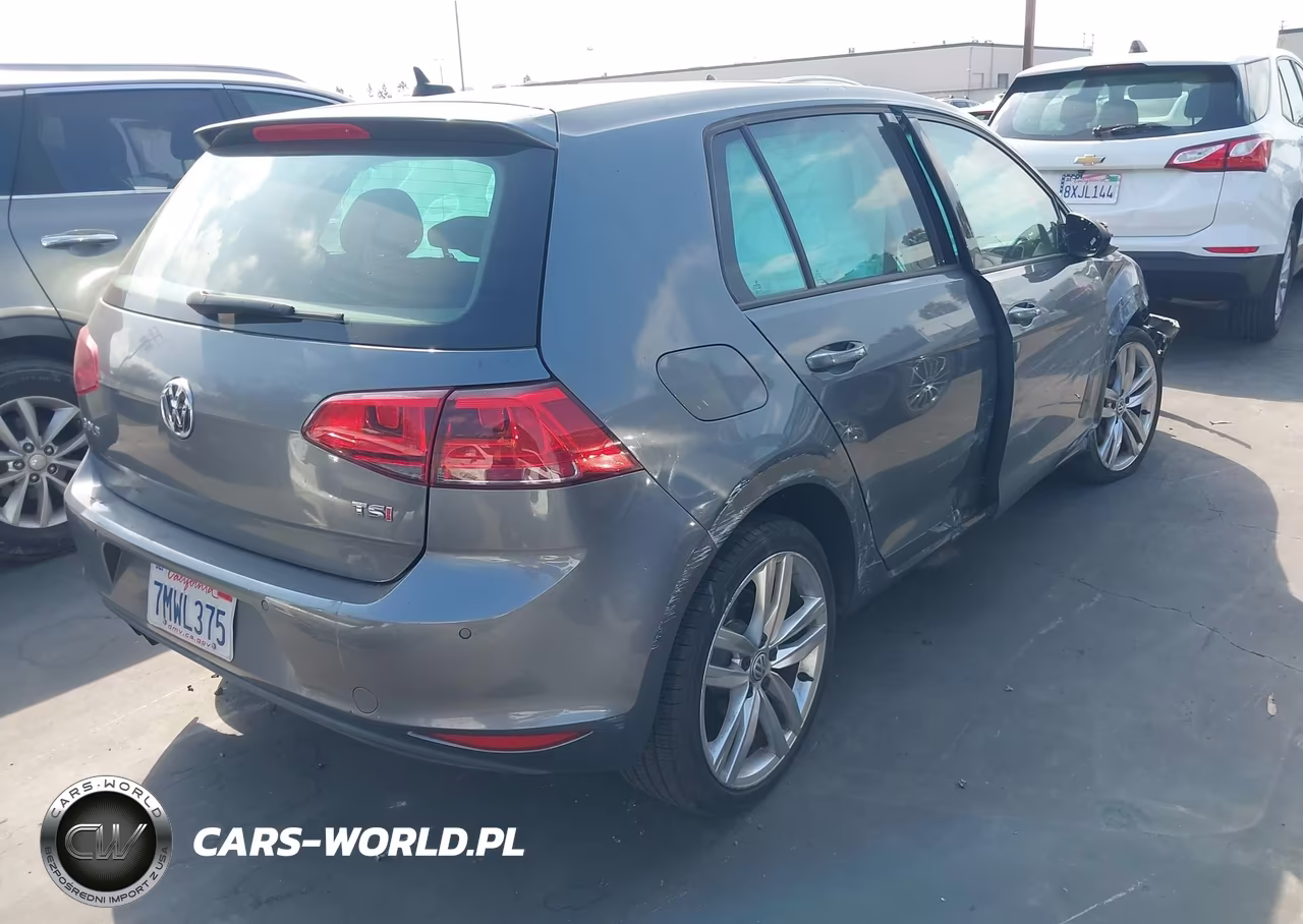 2015 Volkswagen Golf Tsi Sel 4-Door VIN:3VW217AU2FM100474 - 4