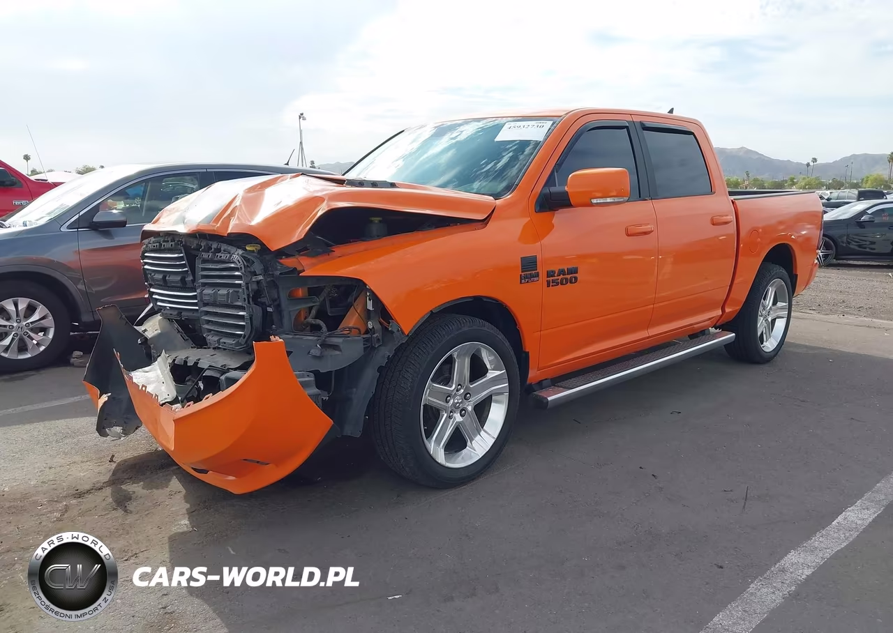 2017 Ram 1500 Sport 4X2 5'7 Box VIN:1C6RR6MT6HS567700 - 2